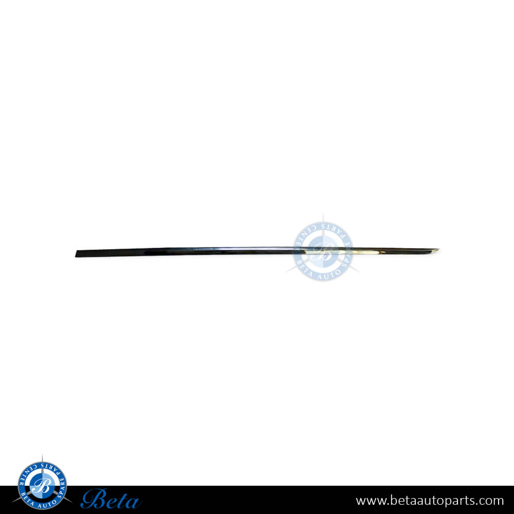 Right Side Rear Door Lower Chrome Moulding for Mercedes E-Class W212 2014-2016 models, Part Number 2126904882 Right Side Rear Door Lower Chrome Moulding for Mercedes E-Class W212 2014-2016 models, Part Number 2126904882